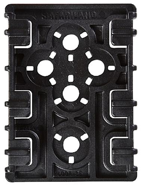 Picture of Safariland 6004352 Els Receiver Plate Hard Plastic Black