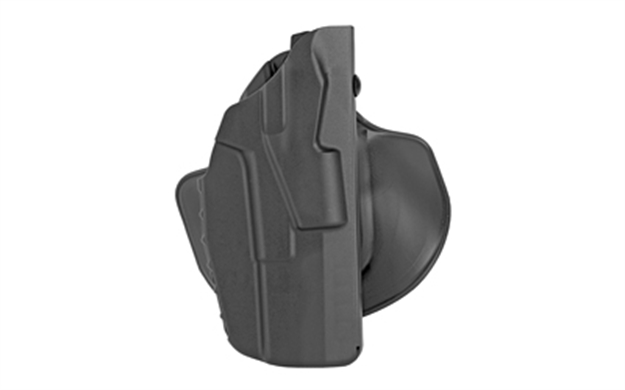 Picture of Safariland #7378 7Ts Als Open Top Owb Holster Flex-Paddle & Adjust  Belt Loop Combo Glock 17/22 Gen1-5 Stx Plain Blk RH 1315312 781602011112