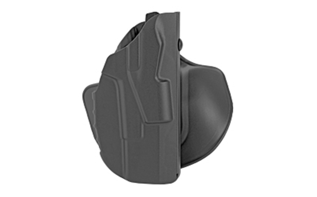 Picture of Safariland #7378 7Ts Als Open Top Owb Holster Flex-Paddle & Adjust Belt Loop Cmb Glock 19/23 Gen1-5, Stx Plain Blk RH 1315599
