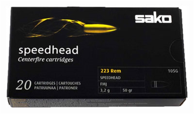 Picture of Sako Ammo .223 Remington 50Gr Speedhead Jsp 20-Pack<
