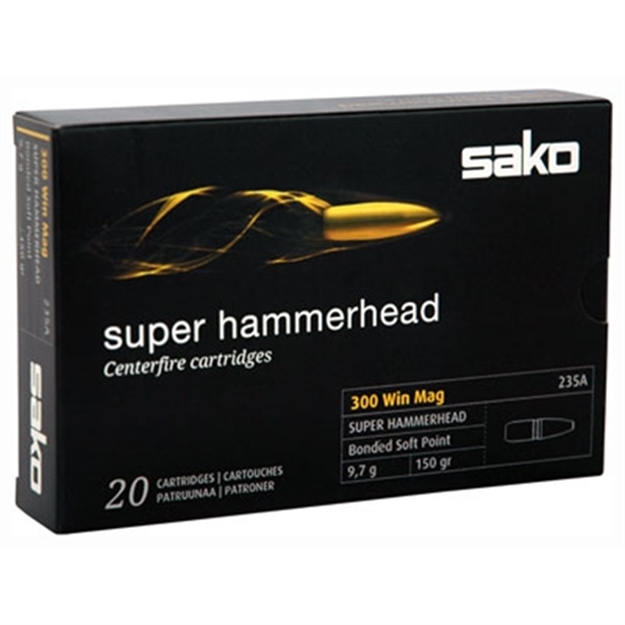 Picture of Sako Ammo .300 Win. Mag. 150Gr S-Hammerhead Jsp 20-Pack