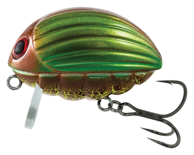Picture of Salmo Bass Bug Wake Bait, 2 1/2", 15/16 Oz, Floating, Green Bug