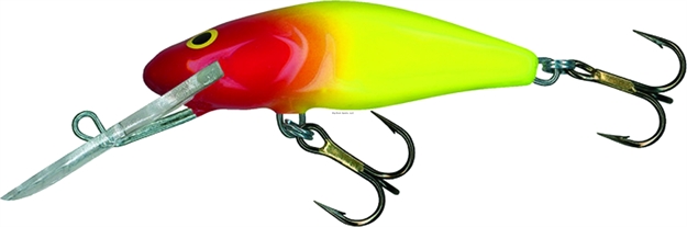 Picture of Salmo Bullhead Super Deep Runner Crankbait, 2 1/4", 1/4 Oz, Clown, Floating