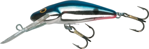 Picture of Salmo Bullhead Super Deep Runner Crankbait, 2 1/4", 1/4 Oz, Red Tailed Shiner, Floating