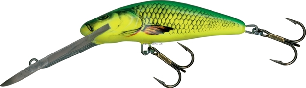 Picture of Salmo Bullhead Super Deep Runner Crankbait, 2 1/4", 1/4 Oz, Yellow Dace, Floating
