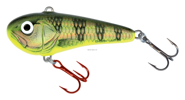 Picture of Salmo Chubby Darter, Sinking, 1-3/4", 3/16 Oz, #10 Hooks, Gold Yellow Perch