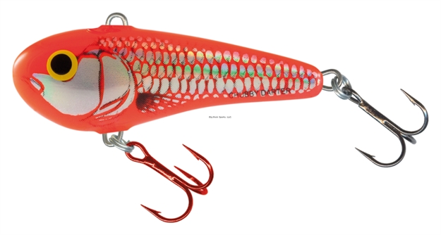 Picture of Salmo Chubby Darter, Sinking, 1-3/4", 3/16 Oz, #10 Hooks, Silver Red Orange