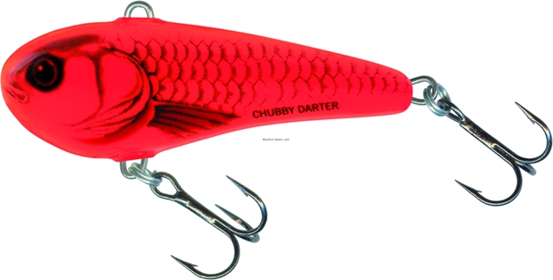 Picture of Salmo Chubby Darter, Sinking, 1-3/8", 1/16 Oz, #14 Hooks, Glow Red
