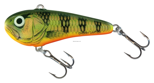 Picture of Salmo Chubby Darter, Sinking, 1-3/8", 1/16 Oz, #14 Hooks, Gold Yellow Perch