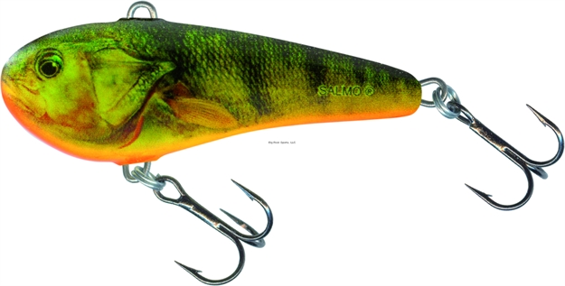 Picture of Salmo Chubby Darter, Sinking, 1-3/8", 1/16 Oz, #14 Hooks, Supernatural Hot Perch