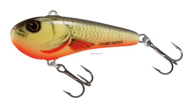 Picture of Salmo Chubby Darter, Sinking, 2", 1/4 Oz, #8 Hooks, Luminescent Gray Dace