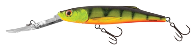 Picture of Salmo Freediver 9, 3 1/2", 2/5Oz, Floating, Hot Perch