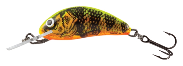 Picture of Salmo Hornet 3, 1-3/8", 1/16Oz, Floating, Gold Fluorescent Perch