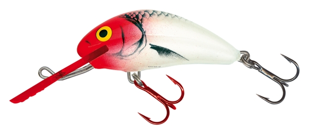Picture of Salmo Hornet 4, 1-5/8", 1/16Oz, Floating, Red Headed Hooker