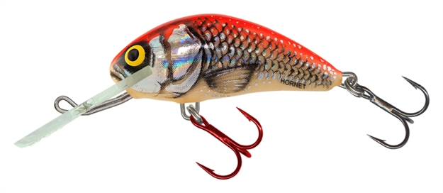Picture of Salmo Hornet 5, 2", 1/4Oz, Floating, Holographic Silver Red Orange