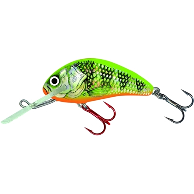 Picture of Salmo Hornet Crankbait, 2 1/2", 3/8 Oz, Gold Fluorescent Perch, Floating