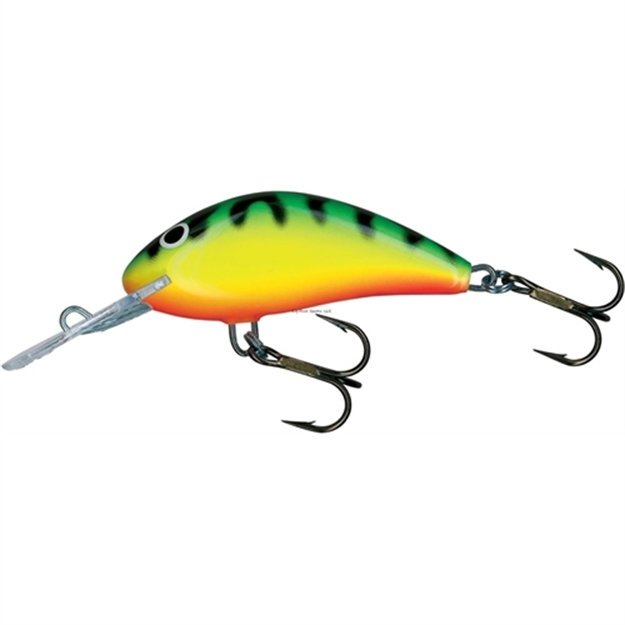Picture of Salmo Hornet Crankbait, 2 1/2", 3/8 Oz, Green Tiger, Floating