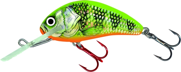 Picture of Salmo Hornet Crankbait, 2", 1/4 Oz, Gold Fluorescent Perch, Floating