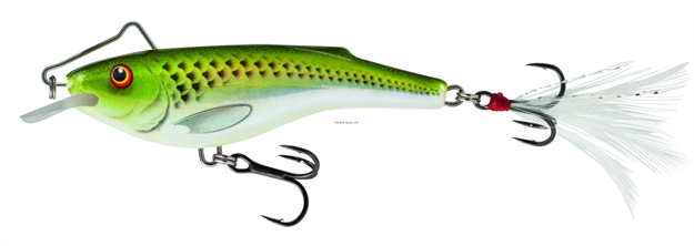 Picture of Salmo Rail Shad, Sinking, 2-3/4", 1/2Oz, Holographic Green Shiner