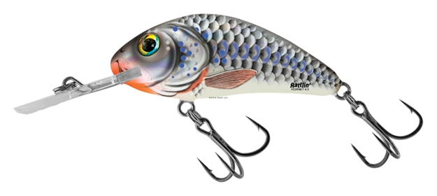 Picture of Salmo Rattlin' Hornet 4.5, 1-3/4", 3/16Oz, Floating, Silver Holographic Shad