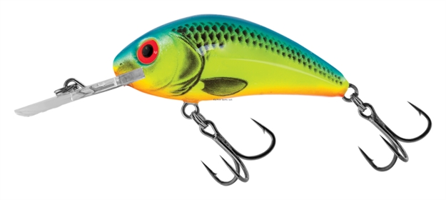 Picture of Salmo Rattlin' Hornet 6.5, 2-1/2", 3/4Oz, Floating, Chartreuse Blue