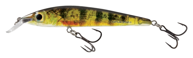 Picture of Salmo Rattlin' Sting 9, 3-1/2", 2/5Oz, Suspending, Real Yellow Perch