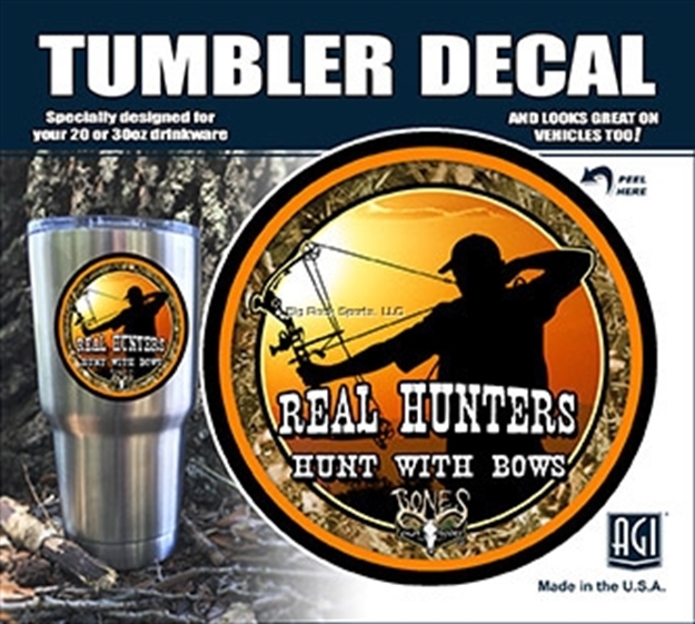 Picture of Salty Bones Bow Hunter Tumbler Decal