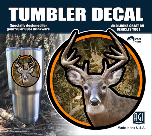 Picture of Salty Bones Buck Tumbler Decal