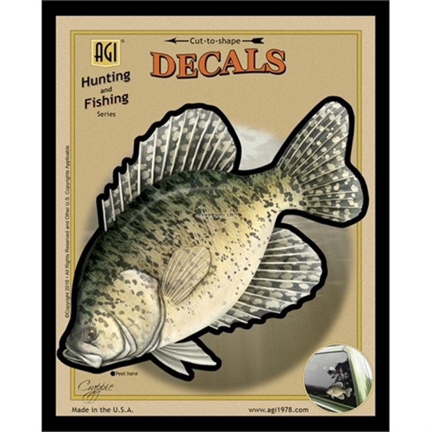 Picture of Salty Bones Decal, Crappie