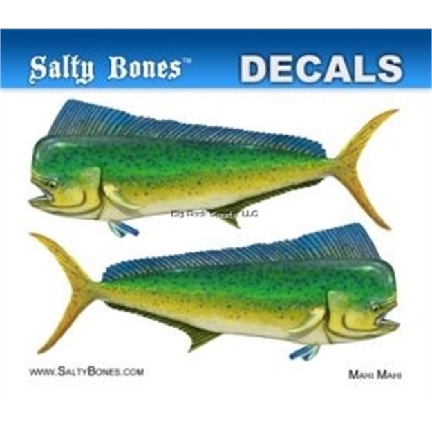 Picture of Salty Bones Decal, Mini-Mahi