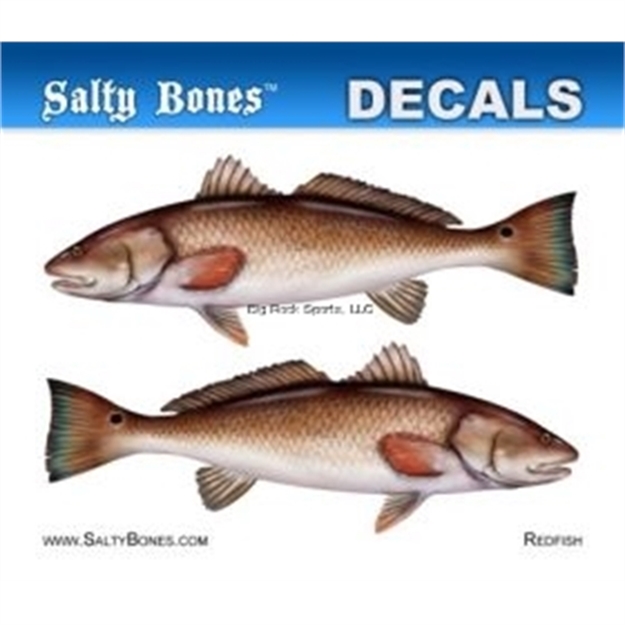 Picture of Salty Bones Decal, Mini-Redfish