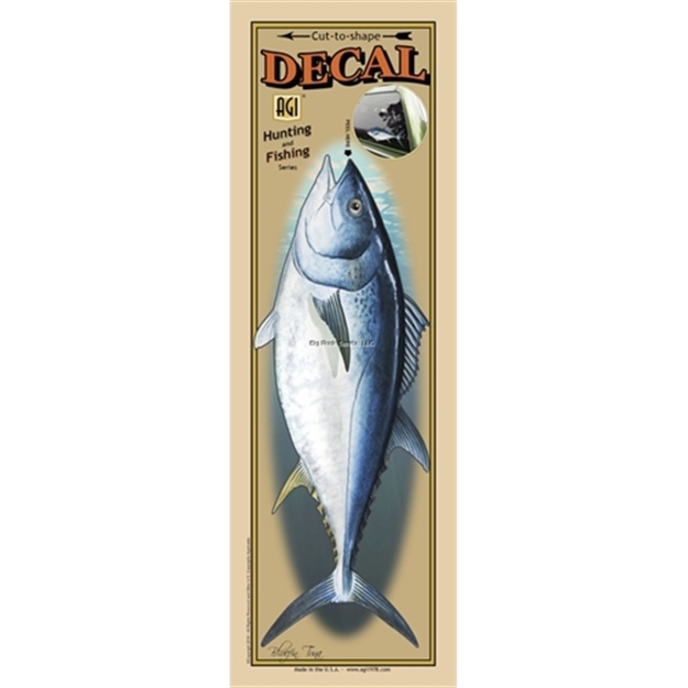 Picture of Salty Bones Decal, Profile-Bluefin Tuna