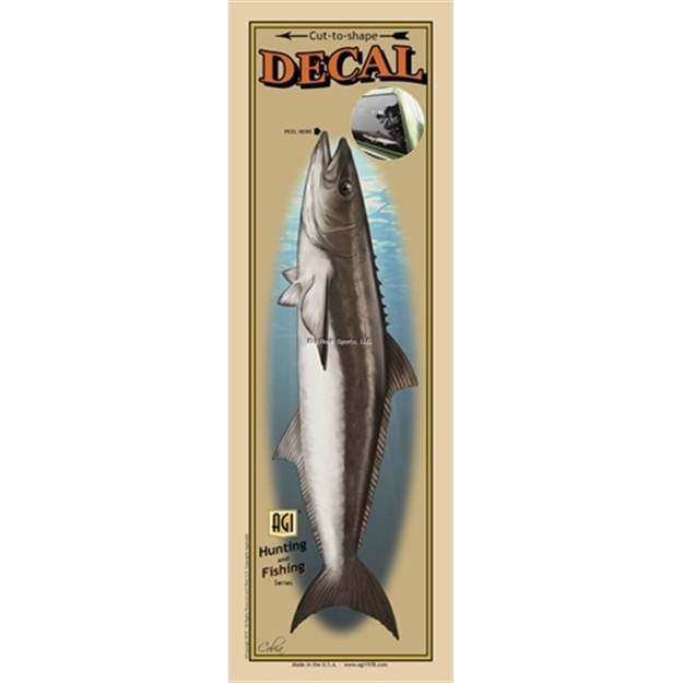 Picture of Salty Bones Decal, Profile-Cobia