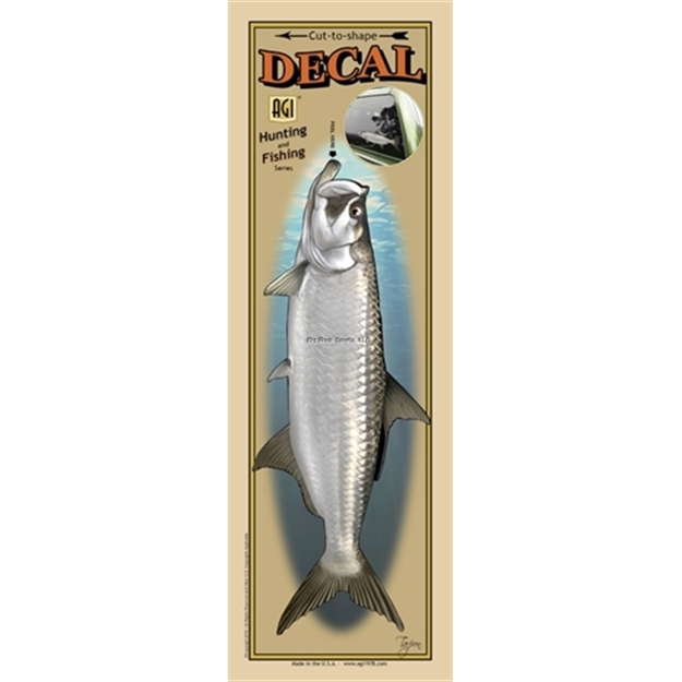 Picture of Salty Bones Decal, Profile Tarpon