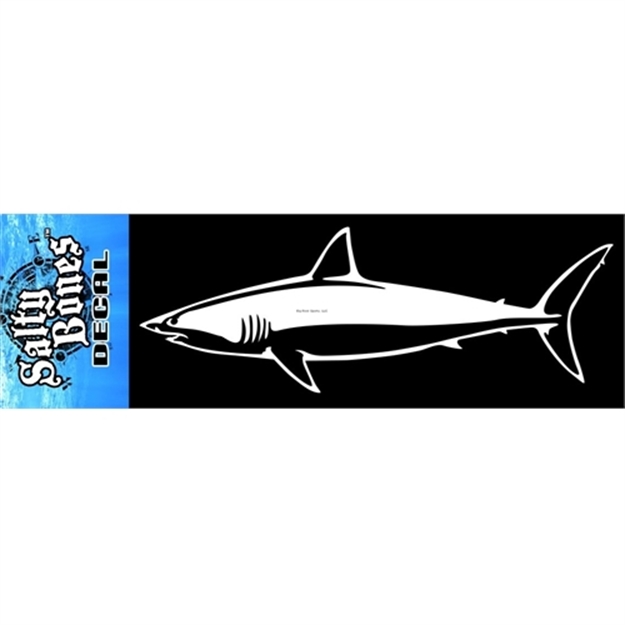 Picture of Salty Bones Decal, Shark-White Transfer