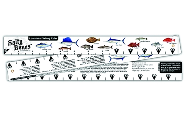 Picture of Salty Bones Louisiana Rules Folding Fish Ruler