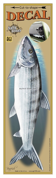 Picture of Salty Bones Profile Decal-Bonefish