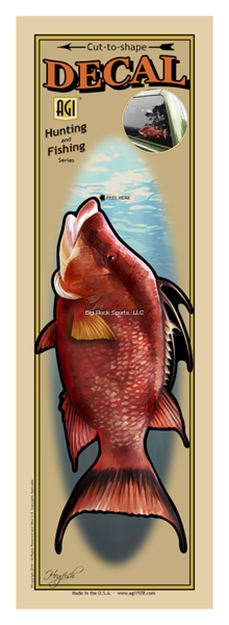 Picture of Salty Bones Profile Decal-Hogfish