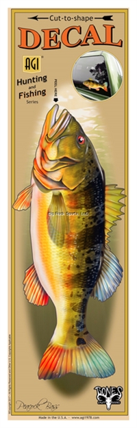 Picture of Salty Bones Profile Decal-Peacock Bass