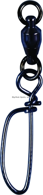 Picture of Sampo Sampo Brx4cb Dbl Ring Coastlock Snap Swivel Black 150Lb Bubble Cd/2Pk