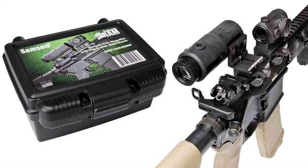 Picture of Samson 3Xm-Smag 3.5X Magnifier With Ram Quick Flip Mount 3.5X 35Mm Obj Black Matte