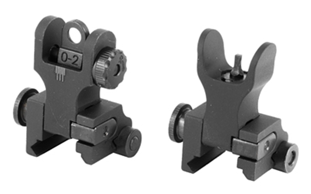 Picture of Samson Flip-Up Frnt/Rear Set A2 Blk