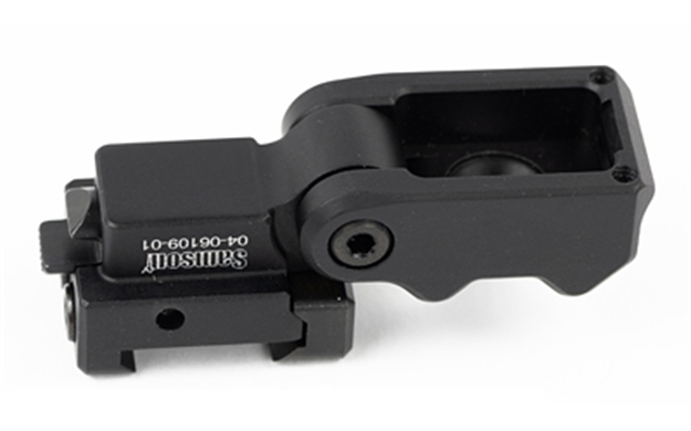 Picture of Samson 040611401 Picatinny Side Folding Stock Adapter  Black Anodized 04-06114-01