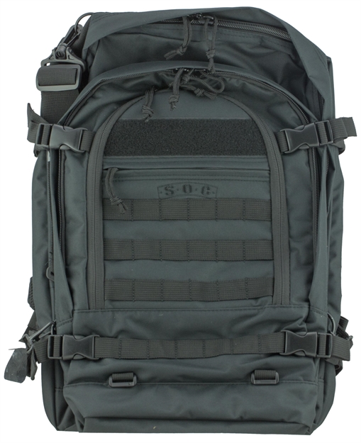 Picture of Sandpiper OF California 5016-O-Blk Bugout Bag Gear Pack Backpack 600 Denier 22" X 15.5" X 8" Black