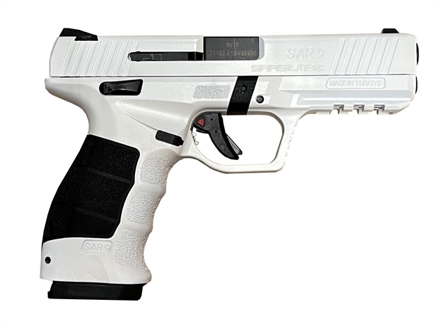 Picture of Sar  9 9Mm 4.4  White TS 17Rd