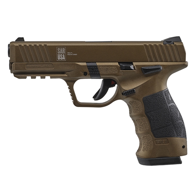 Picture of Sar Sar9 Mete Bronze 9Mm 17Rd CK Blk Slide SAR9METEBRBL
