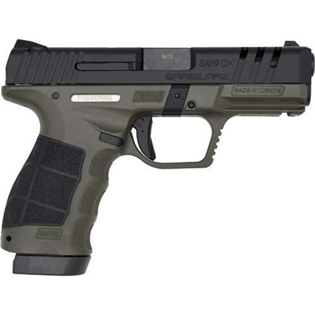 Picture of Sar  9X Compact 9Mm 15Rd Odg/Blk