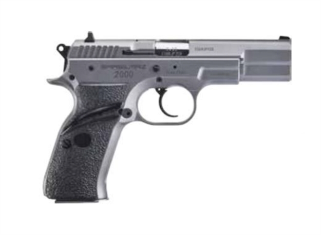 Picture of Sar Usa Semi-Auto Pistol, 9Mm, 4.5" Bbl, Stainless, Steel Frame, Combat Sights, Sa/Da, 17+1 Rnd 2000ST