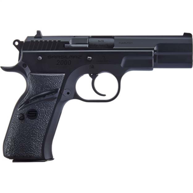 Picture of Sar Usa Semi-Auto Pistol, 9Mm, 4.5" Bbl, Black, Steel Frame, Combat Sights, Sa/Da, 17+1 Rnd 2000BL
