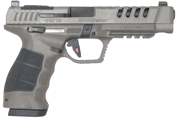Picture of Sar Usa Sar9 Sport Gen3 9Mm 9Mm Platinum 17/19Rd SAR9SPTG3PT